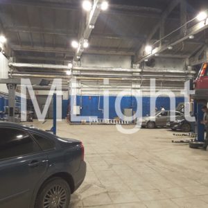 Освещение ремонтной зоны автосервиса в г. Москва